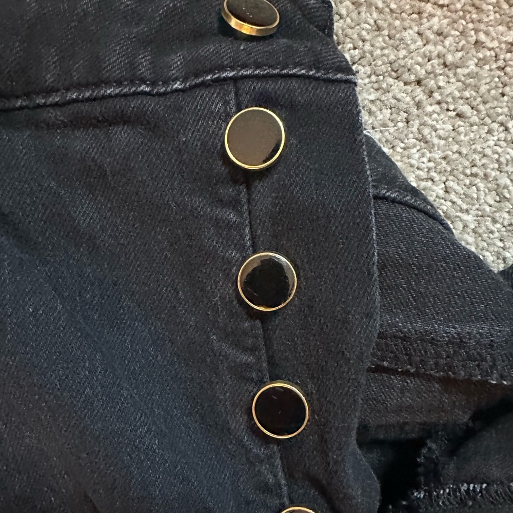 LOFT 90’s curvy straight button fly